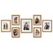 Americanflat 11x14 (1), 8x10 (2), 5x7 (4) Gallery Wall Frame Set - Set of 7 - Collage Wall Art Decor - Shatter Resistant Glass - Adjustable Hanging Hardware - Includes Easels
